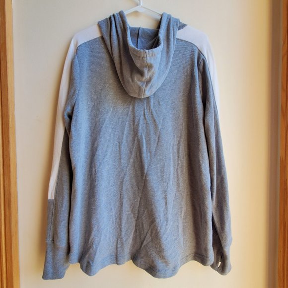 Tek Gear Gray Hooded Sweatshirt Size Large - Picture 14 of 14